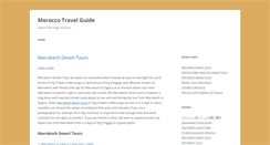 Desktop Screenshot of moroccan-travel-guide.com